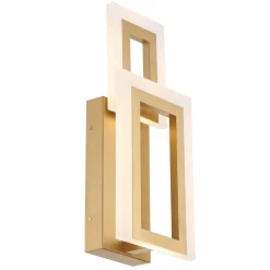 Kinkiet Inizio - Szczotkowane złoto (QN-INIZIO-1W-BG) - Quintiesse