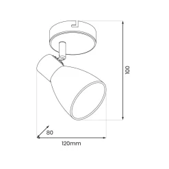 Kinkiet JOTA 1xE14 (ML1060) - Milagro