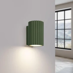 Kinkiet KARBON 10 zielony oliwkowy (SL.1656) - Sollux Lighting