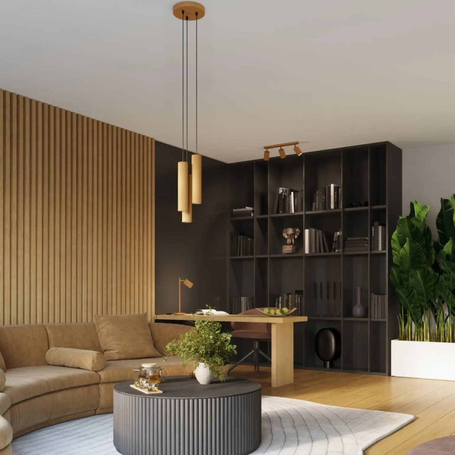 Kinkiet KARBON 10 złoty (SL.1650) - Sollux Lighting