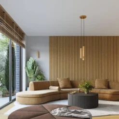 Kinkiet KARBON 10 złoty (SL.1650) - Sollux Lighting