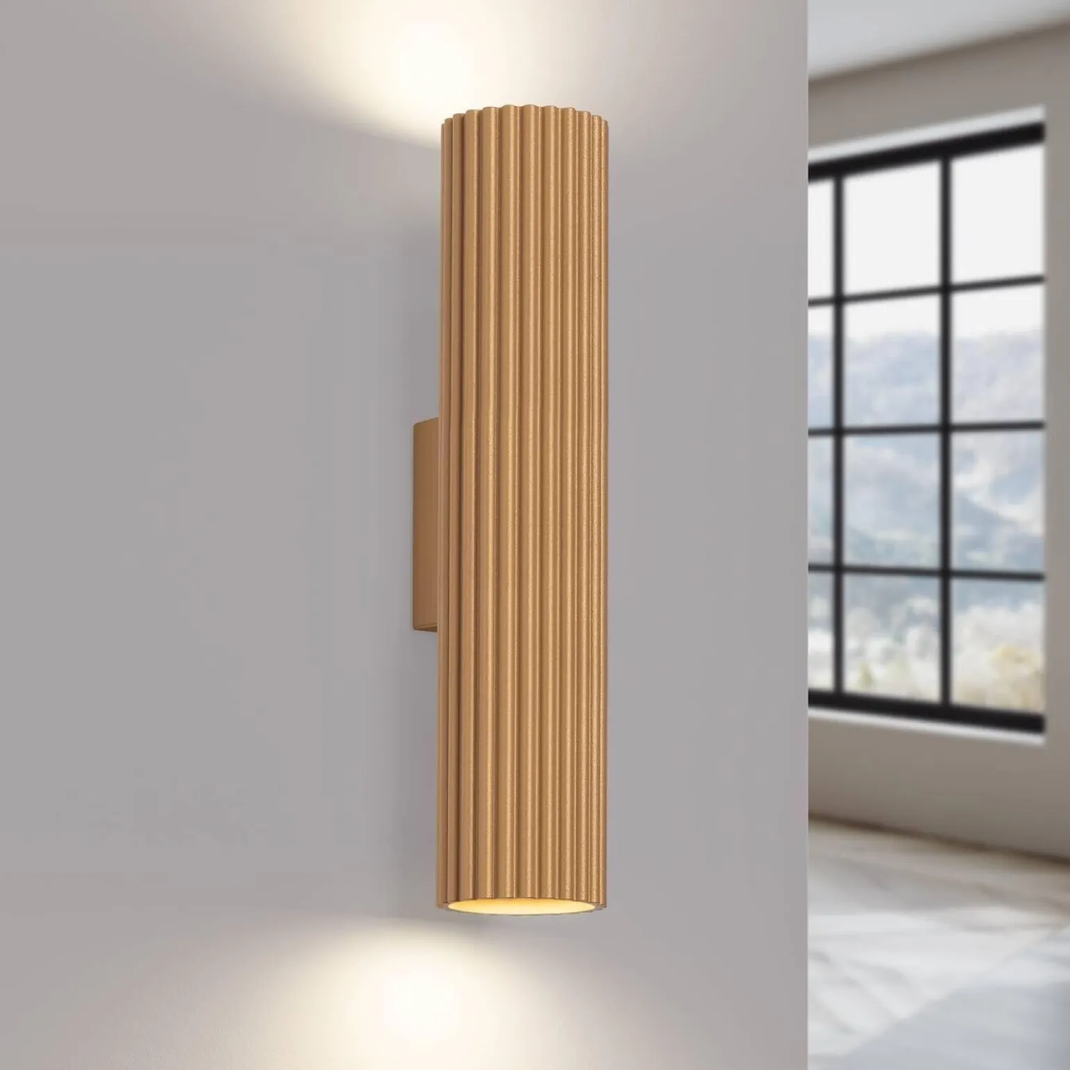 Kinkiet KARBON 30 złoty (SL.1558) - Sollux Lighting