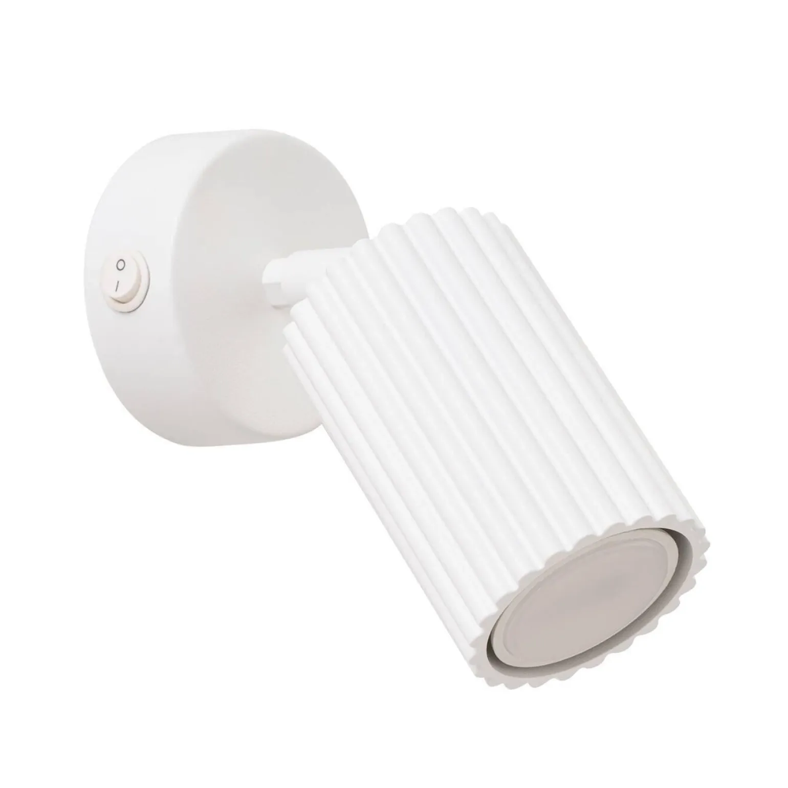 Kinkiet KARBON biały z włącznikiem (SL.1541) - Sollux Lighting