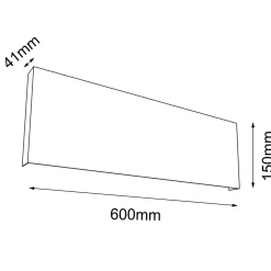 Kinkiet KITAMI (czarny) (4413) - Shilo