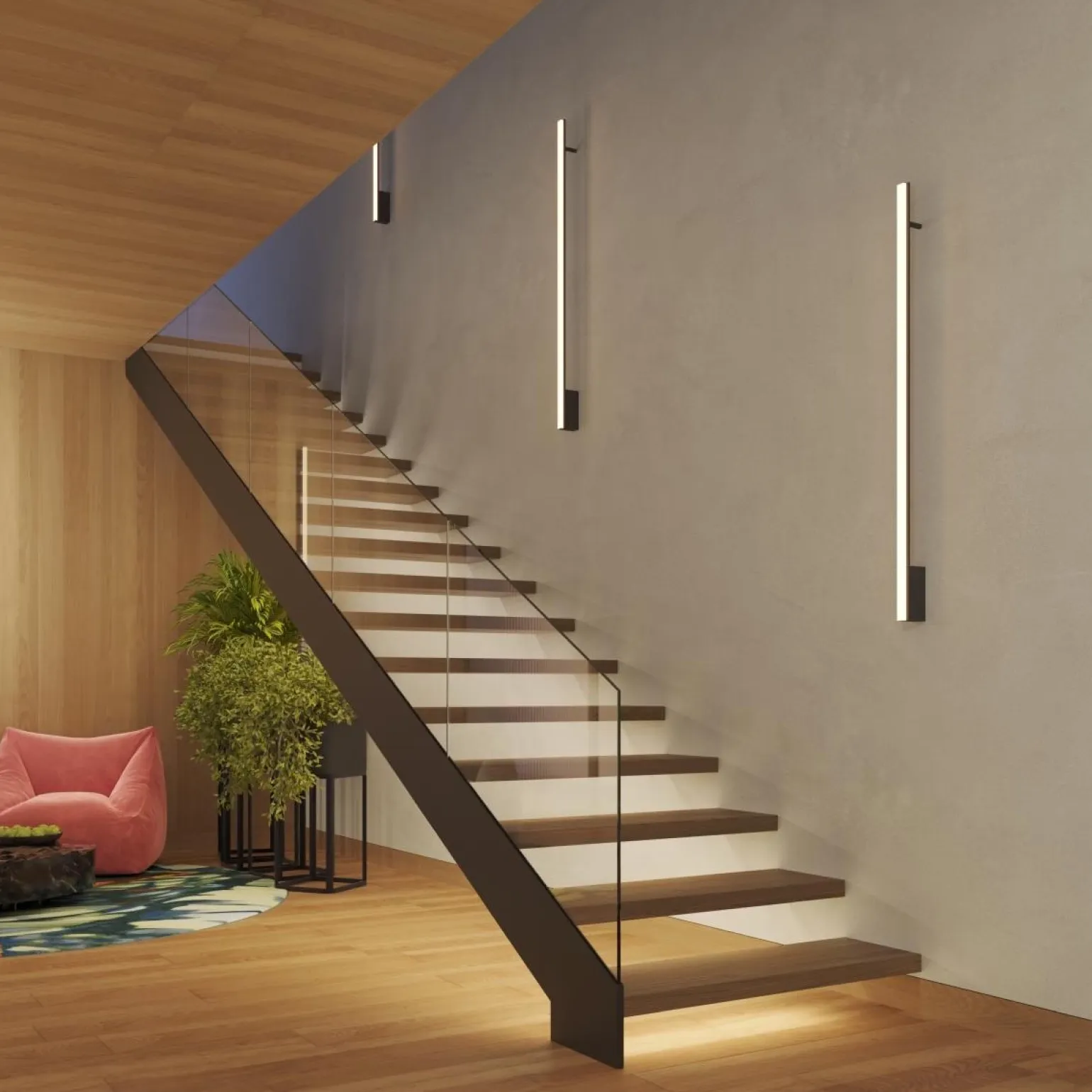 Kinkiet LAGOM 90 zielony oliwkowy LED 4000K (TH.512) - Thoro Lighting