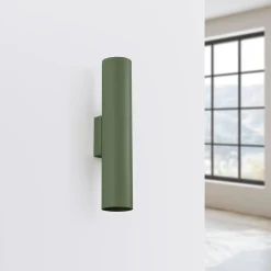 Kinkiet LAGOS 2 zielony oliwkowy (SL.1488) - Sollux Lighting