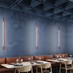 Kinkiet LAHTI 50 ochra czerwona LED 4000K (TH.444) - Thoro Lighting