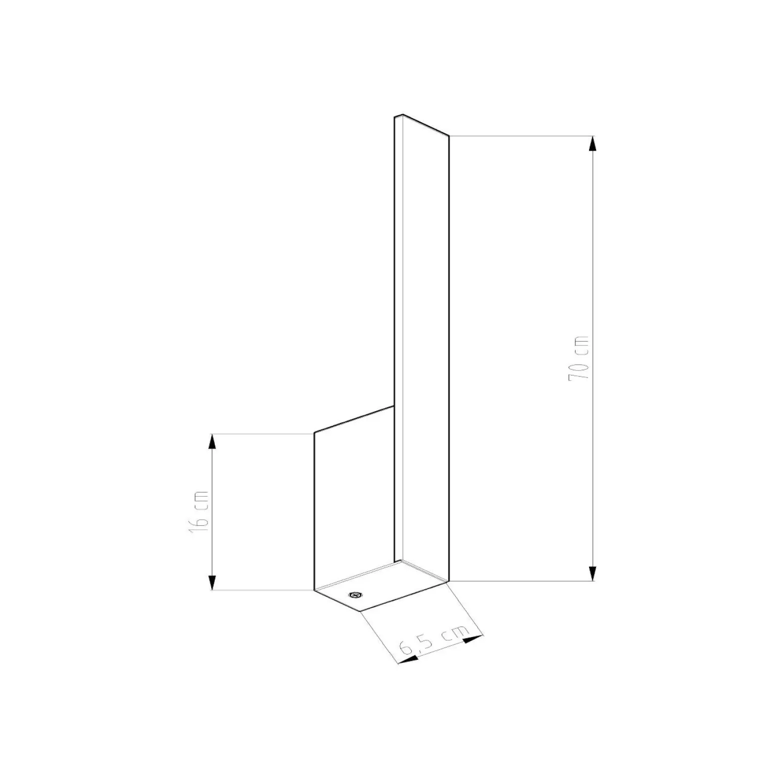 Kinkiet LAHTI 70 zielony oliwkowy LED 3000K (TH.436) - Thoro Lighting