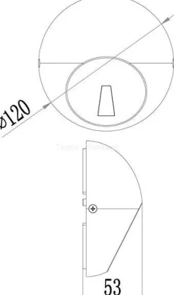 Kinkiet LED AQUILAE 3000K (D731111)