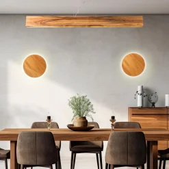 Kinkiet LED Clean (QN-CLEAN-LED-WB-25-TEAK) - Quintiesse