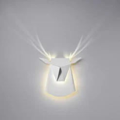 Kinkiet LED Jeleń„ Deer biały (ABIGALI-DEER-W)