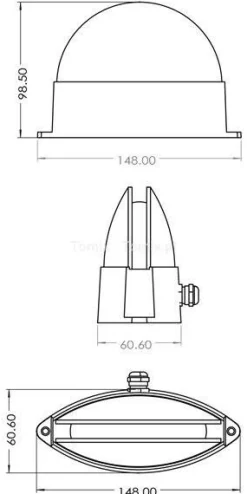 Kinkiet LED MAIA II 3000K (D731105)