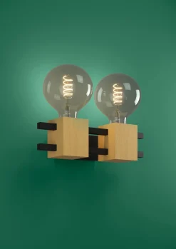 Kinkiet LEVANTARA czarna (390192) - EGLO