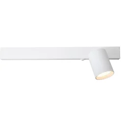 Kinkiet Magnet 9W+1xGU10 3000/4000K Biały Prawy (ML1128) - Milagro