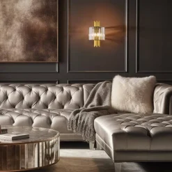 Kinkiet MARGOT GOLD 2xE14 (ML0411) - Milagro