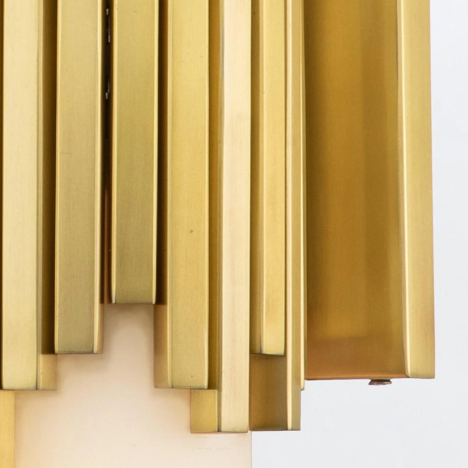 Kinkiet Marvele - 2 źródła światła - Postarzany mosiądz (MARVELE-2WB-AB-OPAL) - Elstead Lighting