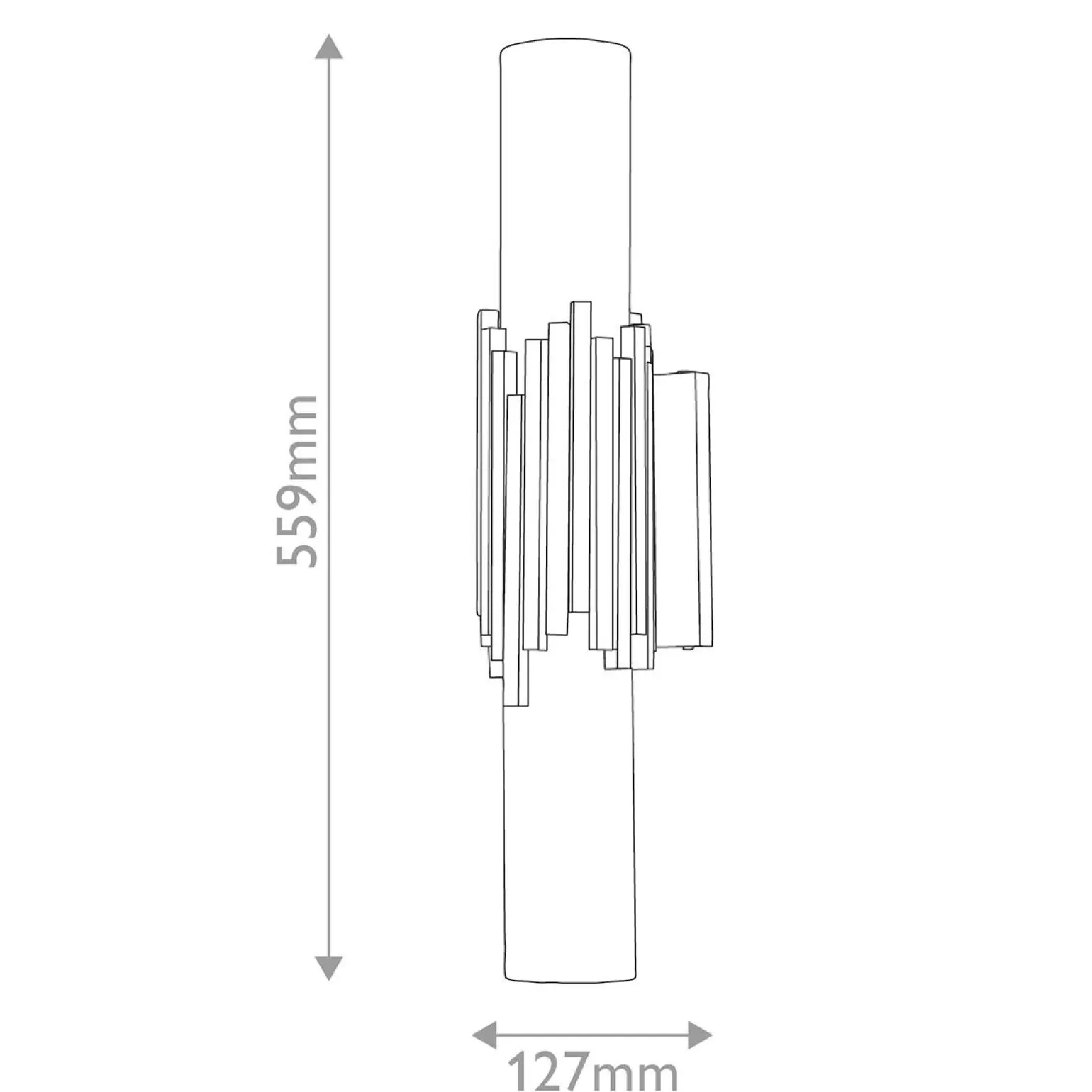 Kinkiet Marvele - 2 źródła światła - Postarzany mosiądz (MARVELE-2WB-AB-OPAL) - Elstead Lighting