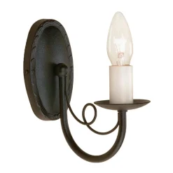 Kinkiet Minster (MN1-BLACK) - Elstead Lighting