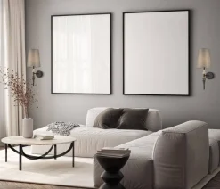 Kinkiet Nerom (WL-22374-BK) - Italux