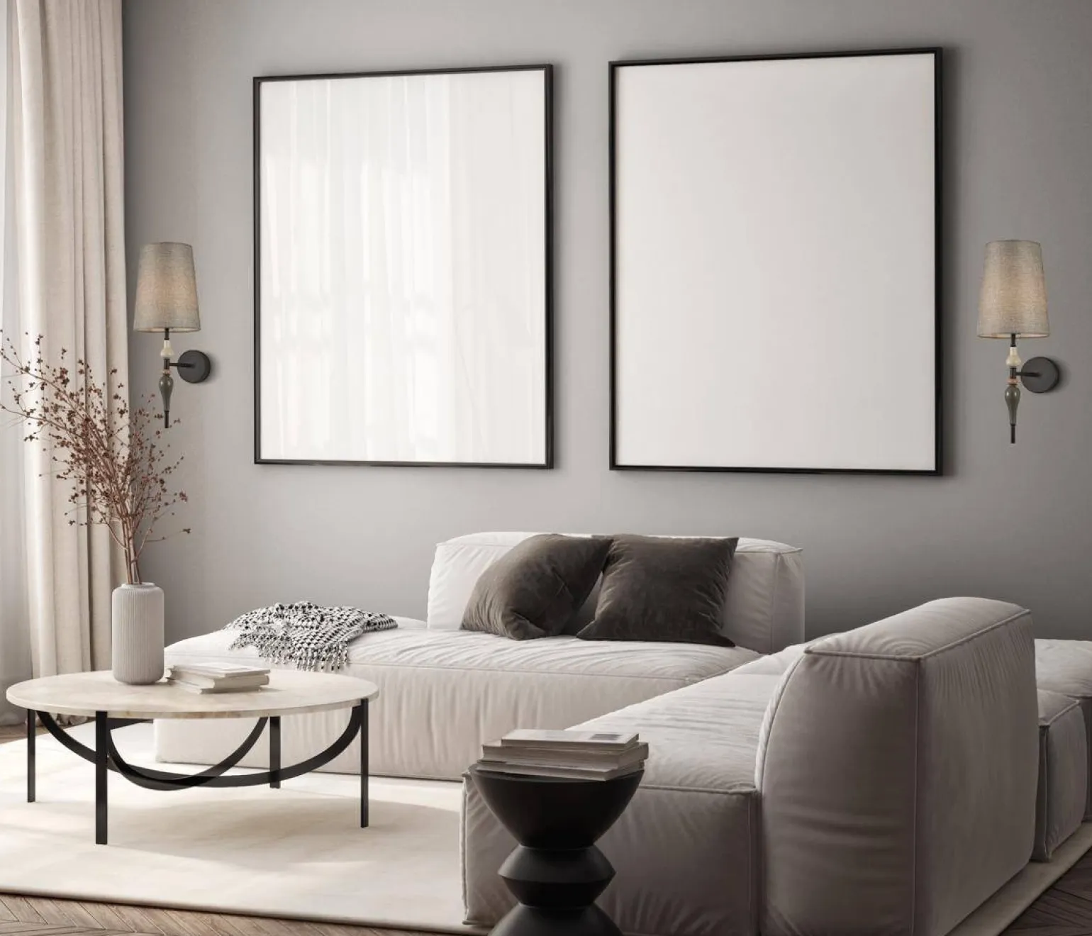 Kinkiet Nerom (WL-22374-BK) - Italux