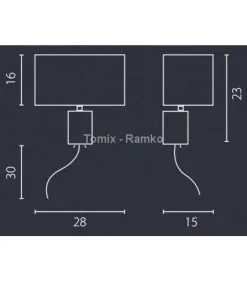 Kinkiet NODO LED kolor (67598 - Ramko)