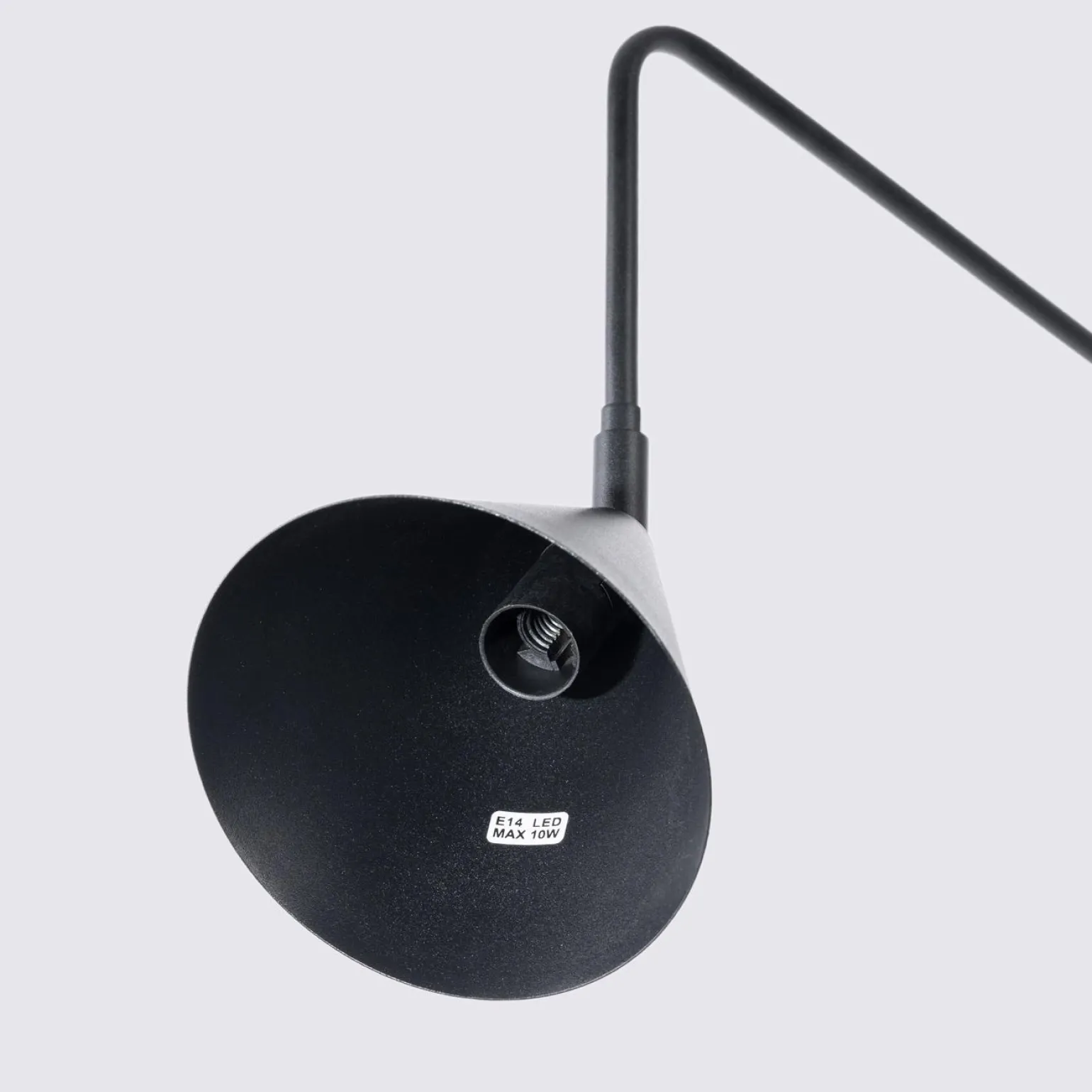 Kinkiet NOX czarny (SL.1697) - Sollux Lighting