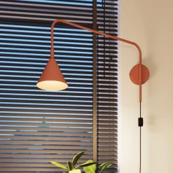 Kinkiet NOX ochra czerwona (SL.1701) - Sollux Lighting