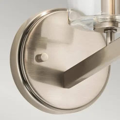 Kinkiet Nye - 1 źródło światła - Klasyczny pewter (QN-NYE1-CLP) - Quintiesse