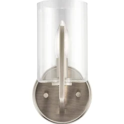 Kinkiet Nye - 1 źródło światła - Klasyczny pewter (QN-NYE1-CLP) - Quintiesse