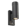 Kinkiet Odyssey PIR 2lt wall IP44 7W (97822) - Saxby