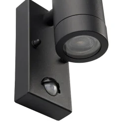 Kinkiet Odyssey PIR 2lt wall IP44 7W (97822) - Saxby