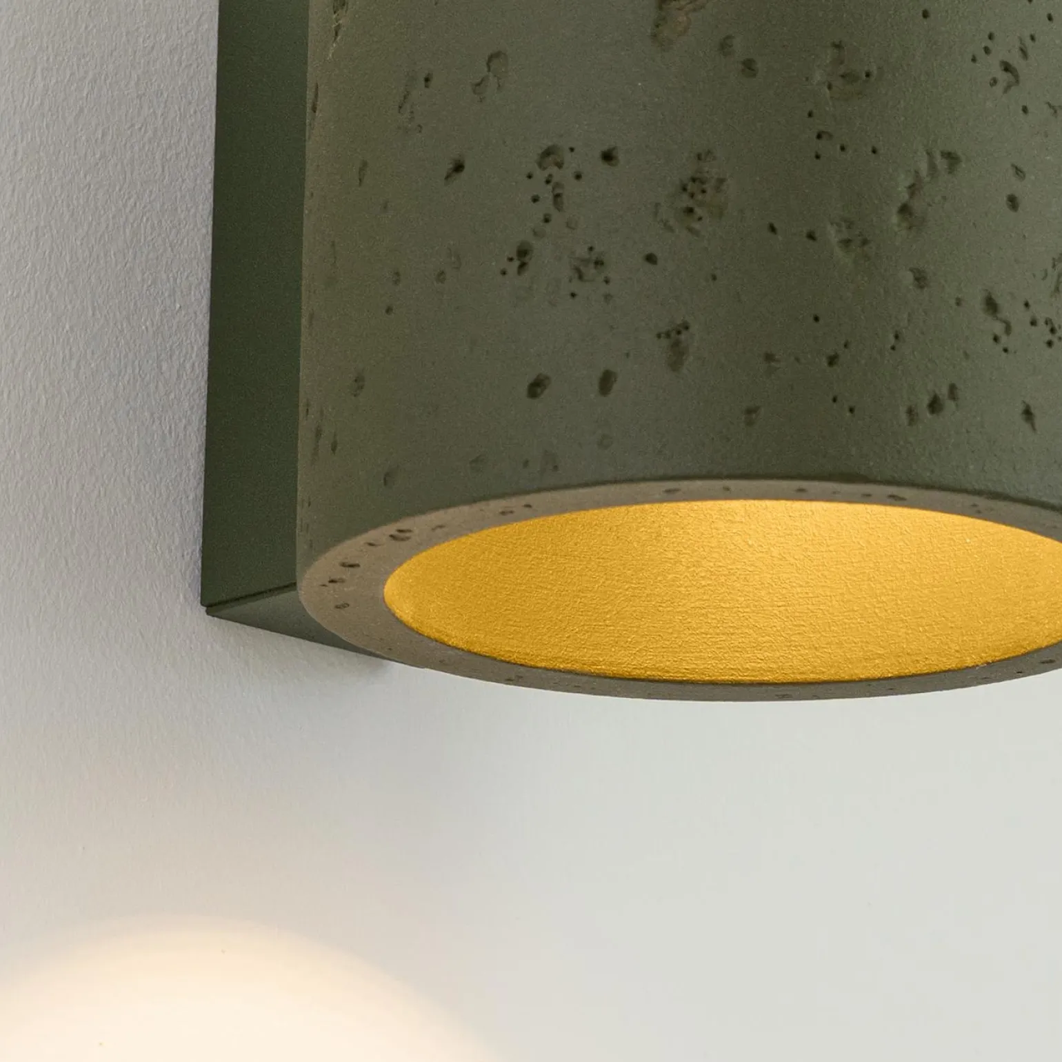 Kinkiet ORBIS beton zielona oliwka (SL.1839) - Sollux Lighting