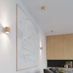 Kinkiet ORBIS naturalne drewno (SL.0490) - Sollux