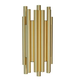 Kinkiet ORGANIC złoto szczotkowane (W0311D) - MAXLIGHT