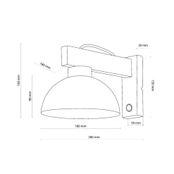 Kinkiet OSLO (4961) - TK Lighting