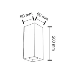 Kinkiet OZU (biały) (7464) - Shilo