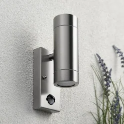 Kinkiet Palin PIR 2lt wall IP44 7W (75430) - Saxby