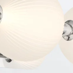 Kinkiet Palmas - 3 źródła światła - Polerowany nikiel (QN-PALMAS-3W-PN) - Quintiesse