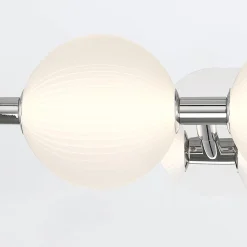 Kinkiet Palmas - 3 źródła światła - Polerowany nikiel (QN-PALMAS-3W-PN) - Quintiesse