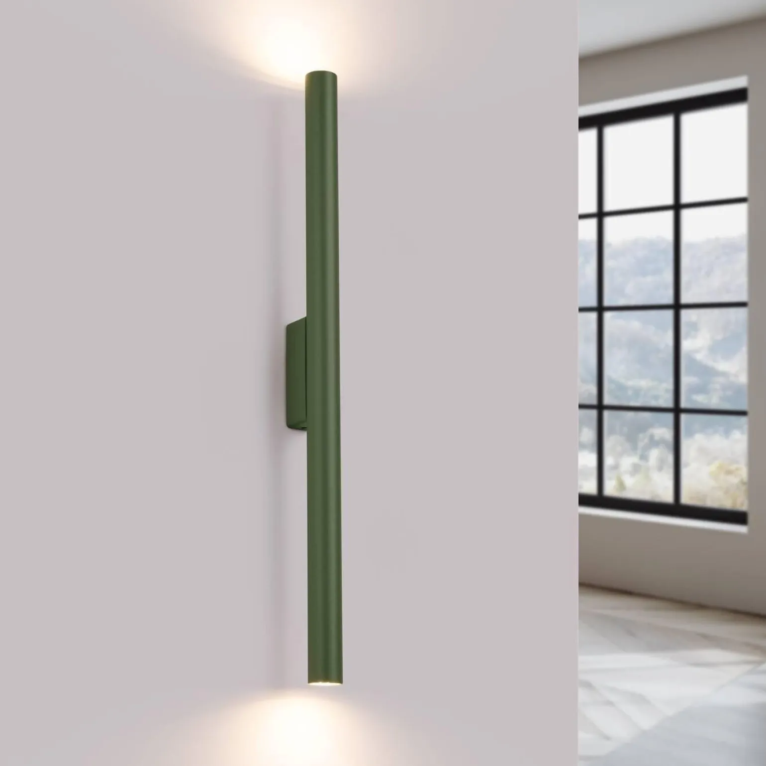 Kinkiet PASTELO 2 zielony oliwkowy (SL.1523) - Sollux Lighting