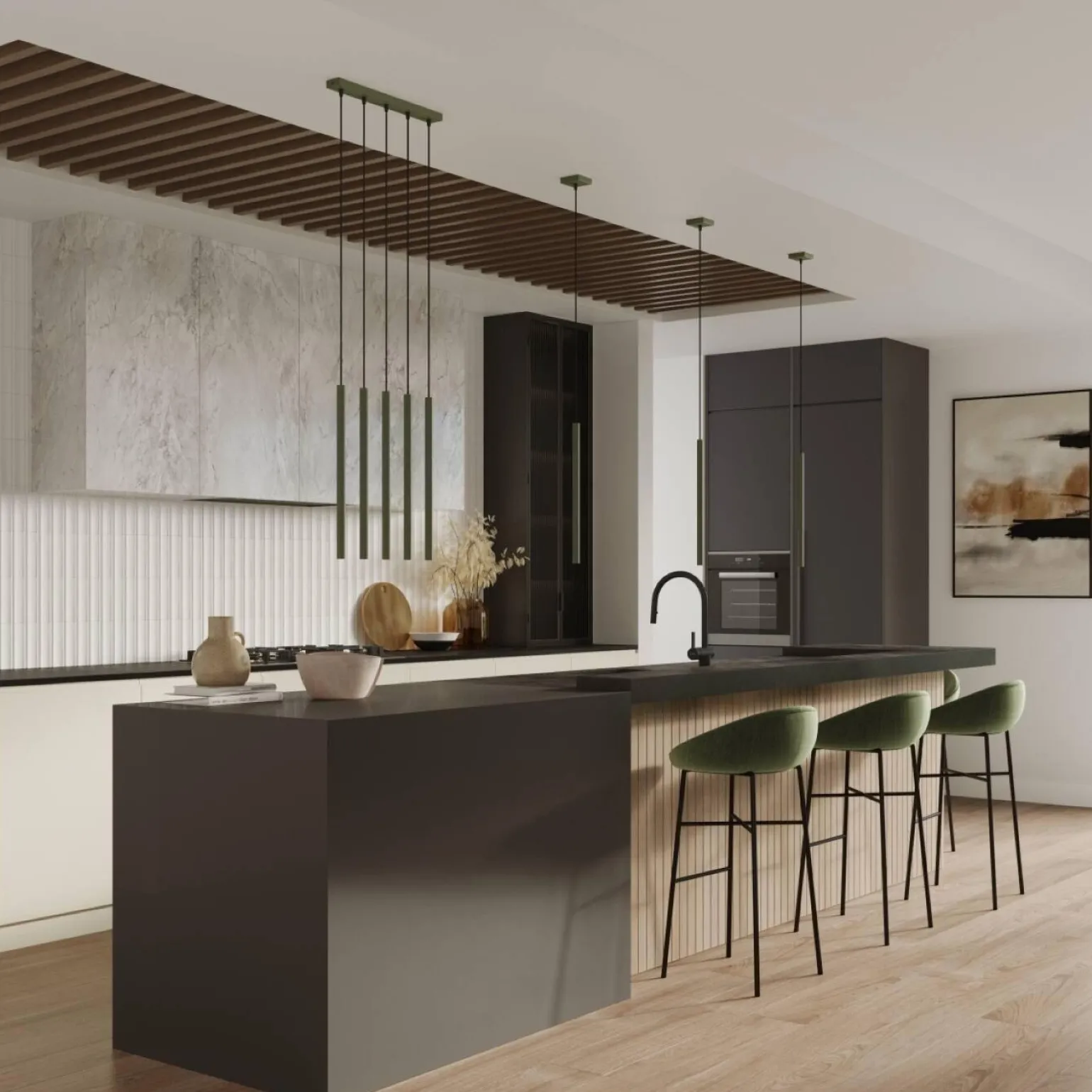 Kinkiet PASTELO 2 zielony oliwkowy (SL.1523) - Sollux Lighting