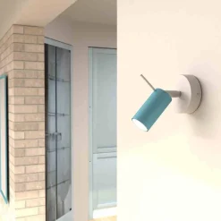 Kinkiet PRESTON BLUE/WHITE 1x mini GU10 (MLP7622) - Milagro