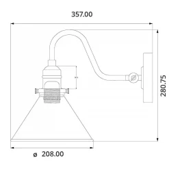 Kinkiet Provence (PV1-OB) - Elstead Lighting