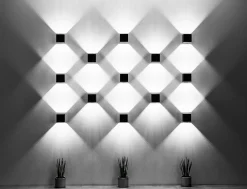 Kinkiet QUAD 1 biały (SL.0059) - Sollux