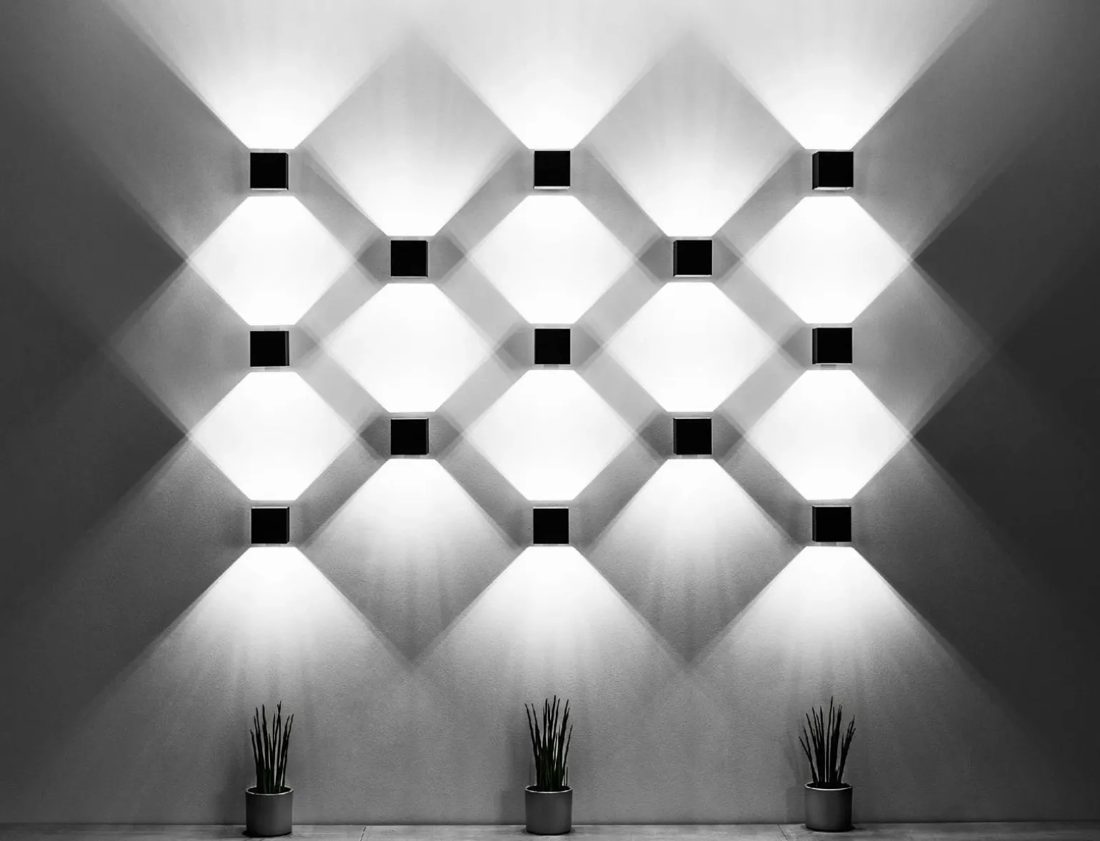 Kinkiet QUAD 1 biały (SL.0059) - Sollux