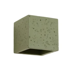 Kinkiet QUAD beton zielona oliwka (SL.1843) - Sollux Lighting