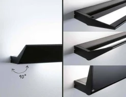 Kinkiet RANVA LED 13W 2700K DIM 230V czarny matowy (PL79507) - PAULMANN