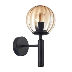 Kinkiet Ravena (WL-2324-1 BK+AMB) - Italux