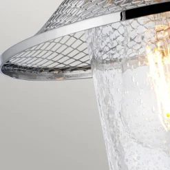 Kinkiet Rigby - 2 źródła światła - Polerowany chrom (QN-RIGBY2-BATH-PC) - Quintiesse