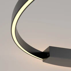 Kinkiet RIM Ø80 czarny (MOD058WL-L50B3K) - Maytoni